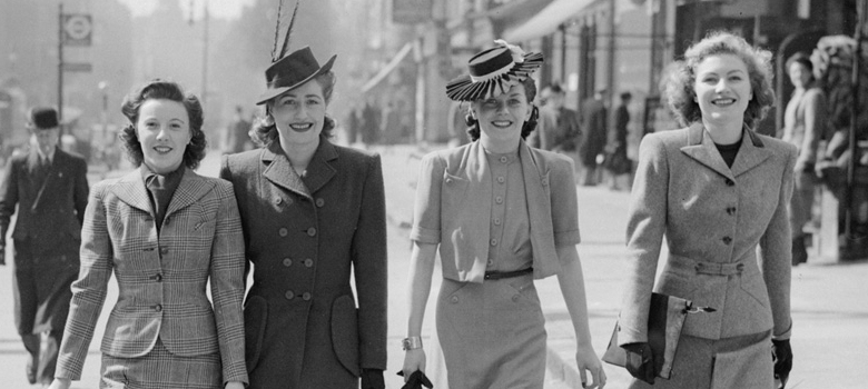 Fashion on the Ration - 1940s Street Style Imperial War Museum Exhibition